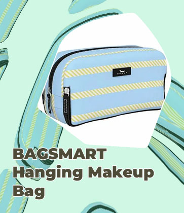 3 compartment makeup bag