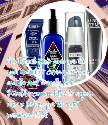 Best face moisturizer for men