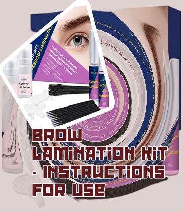 Brow lamination home
