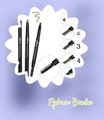 Eyebrow liner brush