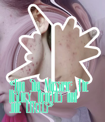 Gua sha before and after nose