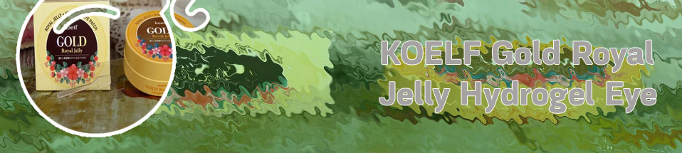 Koelf gold & royal jelly eye patch