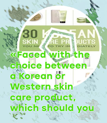Korean care products