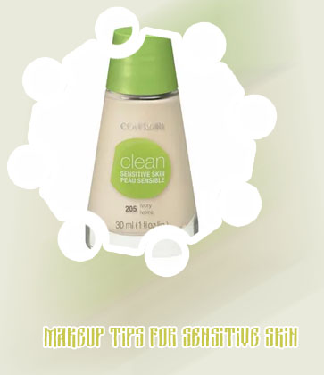 Make up for sensitive skin