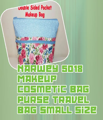 Makeup bag with pockets