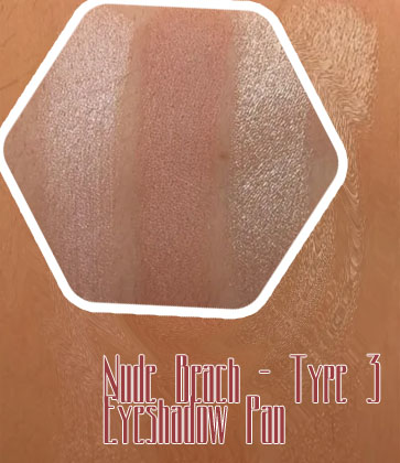 Nude beach eye shadow