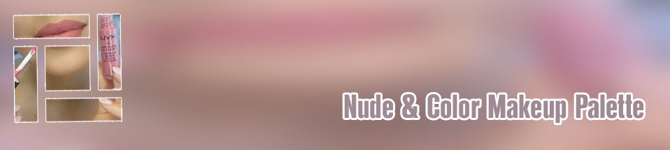 Nude colour makeup